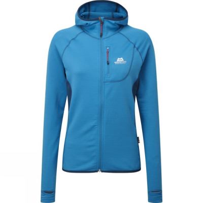 Chaquetas Mountain Equipment Eclipse Hooded Mujer - Azules - Chile IMD097164